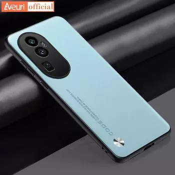 Силиконовый защитный чехол для телефона OPPO Reno 10 Pro Reno10 10Pro Роскошный чехол из искусственной кожи для OPPO Reno 10 Pro Plus 5G Cover Coque Reno 10 5G чёрный