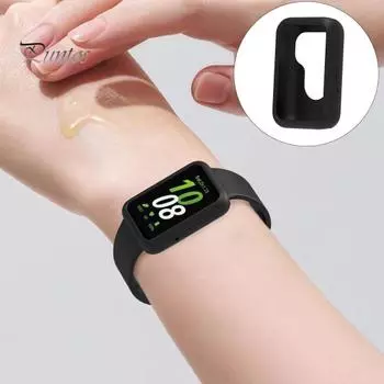 Силиконовый защитный чехол для умных часов, износостойкий, против царапин, простой в установке, защитный бампер, чехол для SamsungGalaxy Fit 3 розовый