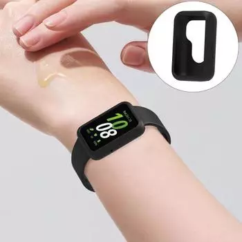 Силиконовый защитный чехол для умных часов Yousheng, износостойкий, устойчивый к царапинам, простой в установке, защитный бампер, чехол для SamsungGalaxy Fit 3 жёлтый