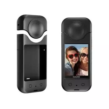 Силиконовый защитный чехол для всего тела Insta360 X3 STARTRC чёрный
