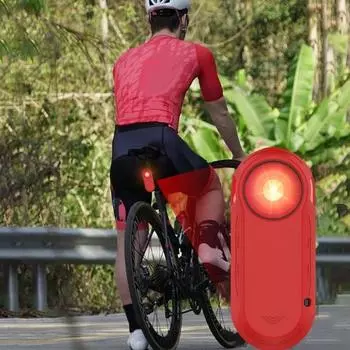 Силиконовый защитный чехол для заднего фонаря, противоударный, пылезащитный, анти-потерянный велосипедный фонарь для Varia RTL515 B чёрный