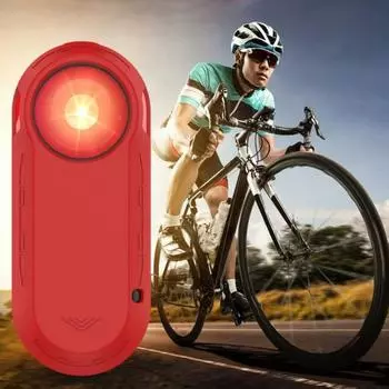 Силиконовый защитный чехол для заднего фонаря Yousheng, ударопрочный, пылезащитный, с защитой от потери, для Varia RTL515 B красный