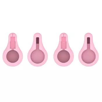 - Силиконовый защитный чехол для зарядного устройства с намоткой шнура для зарядного устройства Oura Ring Gen3(Штырь