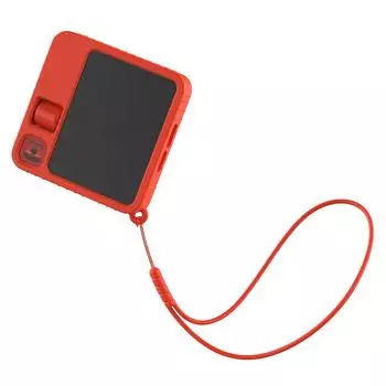 Силиконовый защитный чехол, мягкий чехол с защитой от падения для устройства Rabbit R1 AI(красный)