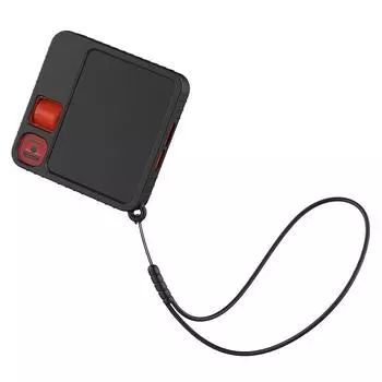 Силиконовый защитный чехол, мягкий чехол с защитой от падения для устройства Rabbit R1 AI(черный)