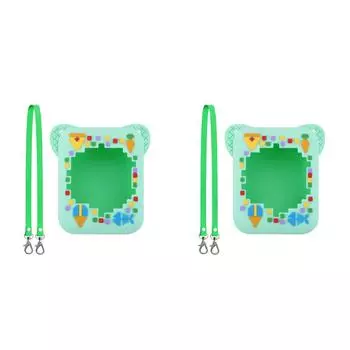 Силиконовый защитный чехол от падений, совместимый с интерактивной игрушкой BITZEE Digital Pet(зеленый)