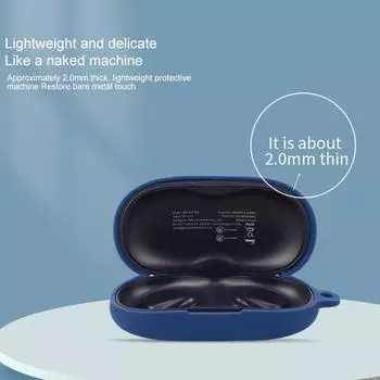 Силиконовый защитный чехол, противоскользящий, противоударный, с защитой от пыли и воды, чехол для хранения наушников GTR2 чёрный