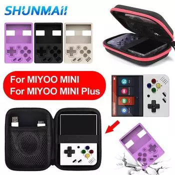 Силиконовый защитный чехол, противоударный чехол для игровой консоли, мягкий противоскользящий защитный чехол со шнурком для MIYOO MINI