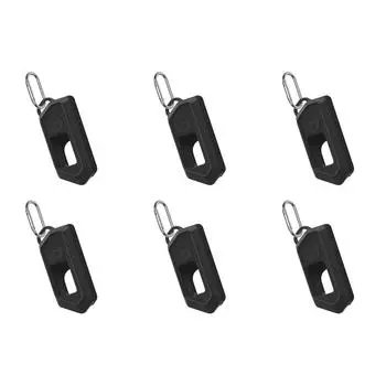 Силиконовый защитный чехол с подвесной пряжкой для крышки Flipper Zero Cover (черный)