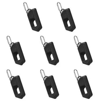 Силиконовый защитный чехол с подвесной пряжкой для крышки Flipper Zero Cover (черный)