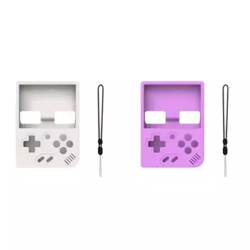 # Силиконовый защитный чехол с противоскользящим покрытием для игровой консоли MIYOO MINI Plus(Бег