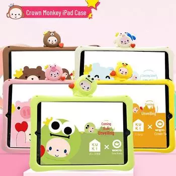 Силиконовый защитный чехол с рисунком для iPad 10.2/Mini 2/Mini 3/Mini 4/Air 3/Pro 11 iPad mini5/4