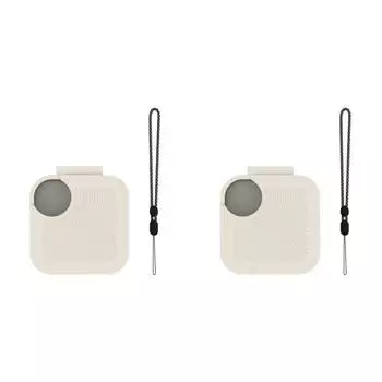 Силиконовый защитный чехол с защитным ремешком для бутонов CMF (белый)