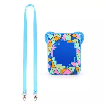 Силиконовый защитный чехол со шнурком для интерактивной игрушки Bitzee Magicals(синий)