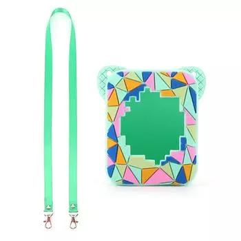 Силиконовый защитный чехол со шнурком для интерактивной игрушки Bitzee Magicals(синий)