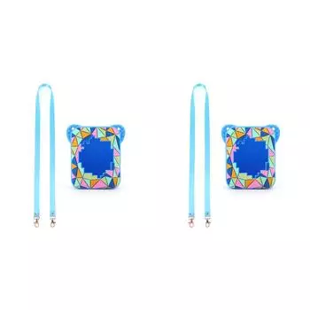 Силиконовый защитный чехол со шнурком для интерактивной игрушки Bitzee Magicals(синий)