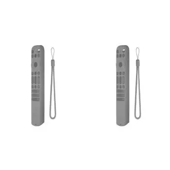 Силиконовый защитный чехол со шнурком для TCL RC813 RC902V RC923 (серый)