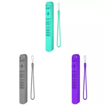 Силиконовый защитный чехол со шнурком для TCL RC813 RC902V RC923 (Оливково-зеленый)