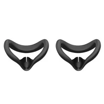 Силиконовый защитный чехол VR с защитой от пота для гарнитуры Meta Quest 3S VR (черный)