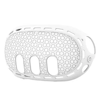 Силиконовый защитный чехол VR Shell, совместимый с аксессуарами Meta Quest 3, комплексная защита для VR оранжевый