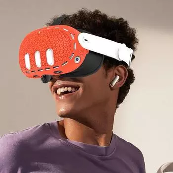 Силиконовый защитный чехол VR Shell, устойчивый к царапинам, ударопрочный, простая установка, защитный чехол белый