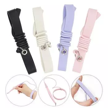 Силиконовый защитный пинцет браслет для наращивания ресниц ремешок для запястья пинцет вспомогательные инструменты для макияжа наращивание ресниц чёрный