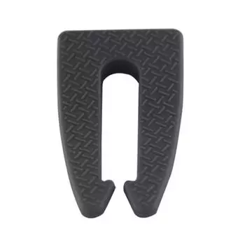 Силиконовый зажим для ручки газовой плиты, универсальный, безопасный для детей, для кухни, микроволновой печи серый