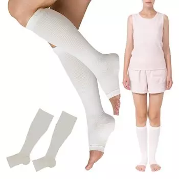 Silk Calf Supporter in Compression Compression High Toeless Compression Below Sunayama SUNAYAMA cocoonfit [Cocoon Fit] 50% [Made Japan] Socks, Socks,