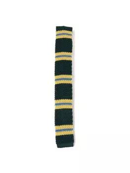 Silk Knit Tie Stripe GREEN FREE 38440145840 [Beams Plus] Men s зелёный