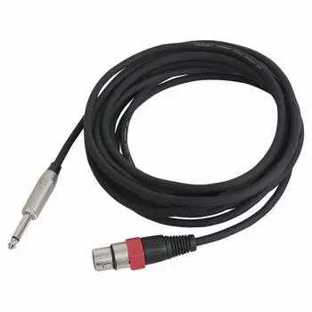 Silk Road LM204-5 Microphone Cable XLR Female to Phone 5m