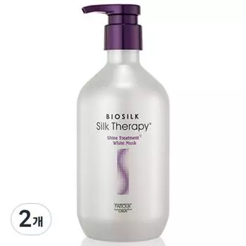 Silk Therapy Shine Hair Treatment Plus White Musk, 500ml, 2 units
