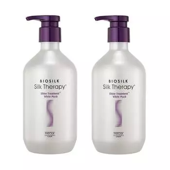 Silk Therapy Shine Hair Treatment Plus White Musk, 500ml, 2 units