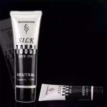 Silk Touch Black & White Men s Anal Lubricant