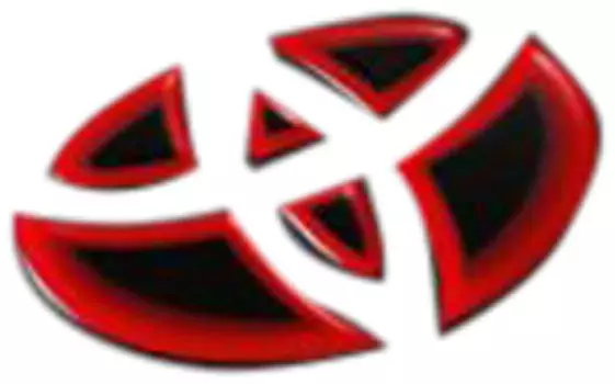 SilkBlaze Heat Red Emblem Base Sheet/BK T-02 HRO-T02BK
