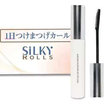 SILKY ROLLS Transparent False Eyelashes Curl Set 1-Day