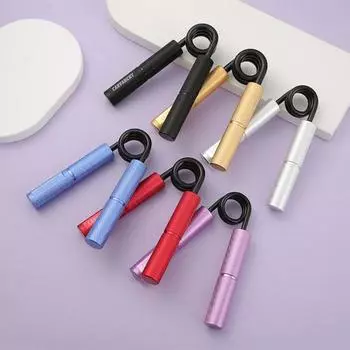 Силовой тренажер с металлической рукояткой 50-300 фунтов для взрослых, силовой тренажер для запястья и предплечья чёрный