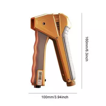 Силовой тренажер с регулируемой рукояткой весом 10-120 кг, силовой тренажер для предплечий, сжиматель для рук для наращивания мышечной массы и восстановления после травм серый белый