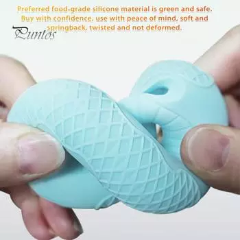 Силовой тренажер с силиконовой рукояткой, ЖК-дисплей, совместимый с Bluetooth, дистанционное управление, прокрутка страниц, приложение, рукоятка для тренировки пальцев предплечья светло-фиолетовый