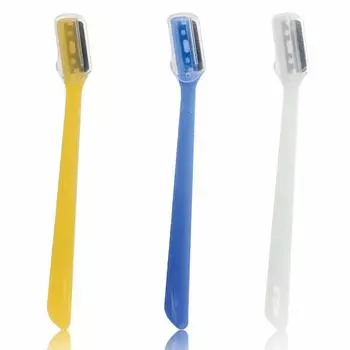 SILSTAR PROFESSIONAL 3 Pcs Silstar Professional Facial Shaving Blades Exfoliating eyebrow trimmer facial shaver face precision razor blade