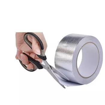 Silver 5M Car Manifolds Titanium Heat Wrap Insulation Tape Thermal Wrap