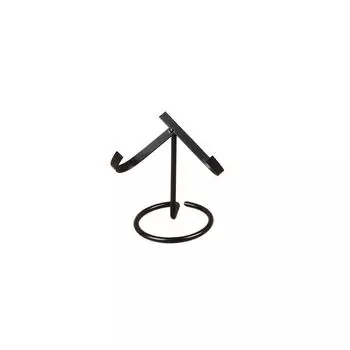 Silver/Golden/Black Crystal Heart Display Base Simple Style Sphere Stone Support Home S