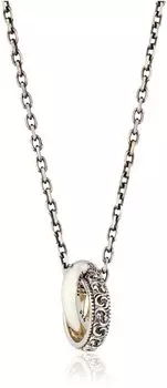 Silver Necklace 1NE244A0SV [Lion Heart]
