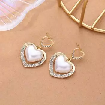 Серебряная игла корейская версия новой моды с бриллиантовыми серьгами женские геометрические круглые серьги-гвоздики Европа и Америка простые серьги женские