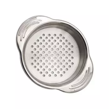 Silver Stainless Steel Food Can Strainer Durable Easy To Wide Application Universal Can Strainer