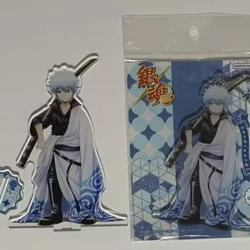 Серебряная звезда Chibi Kintoki акриловая подставка для ключей оптом