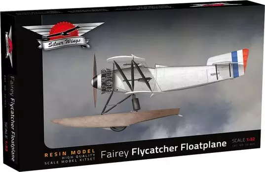 Silver Wings British Fairy Flycatcher деревянный тип полный смоляной набор SVW32025 1/32 поплавок/колесо