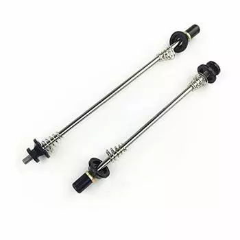 Silverock Bicycle Titanium Skewer Hub Parts for MTB Road Bike Slow Quick Release Quick Release Quick Lever Black 135mm 130mm 100mm black