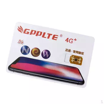 Сим-карта GPP LTE 4G+ 8 7 5S SE IOS 11