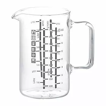 SIMAX SI30 Measuring Cup, Clear, 16.9 fl oz (500 ml), Heat Resistant