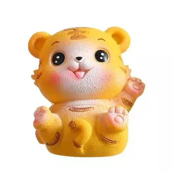 Симпатичная фигурка тигра с добрым смыслом, легкая, изысканная 8